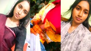 Beautiful Bengali Girl Outdoor Giving Blowjob Viral Sex Video