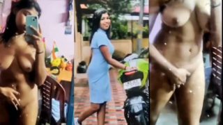 Tamil Malaysian Girl Fully Nude Showing Her Boobs