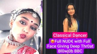 Cute Indian NRI Babe Classical Dancer Sucking BBC Full Nude Viral Sex MMS