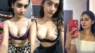 Horny Mallu Girl Pressing Boobs Fingering Showing