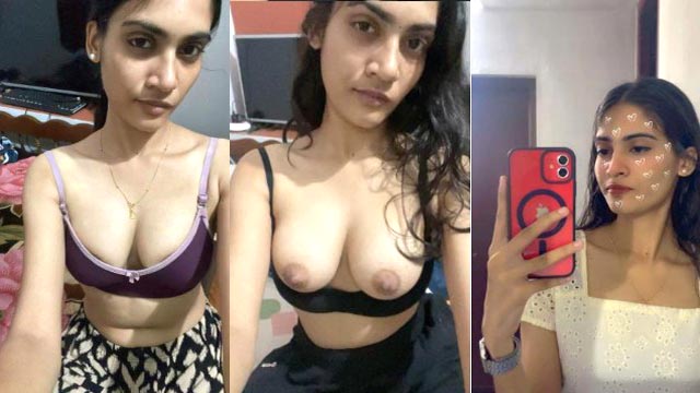 Horny Mallu Girl Pressing Boobs Fingering Showing