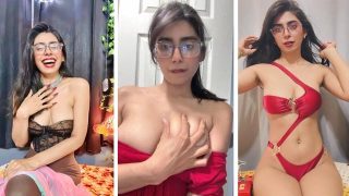 Influencer Aqsa Pervaiz Showing Boobs Pressing Leaked Sex Video