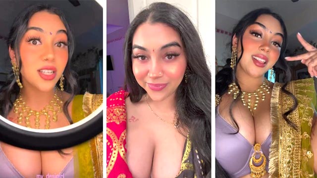 NRI Influencer Vishakha Full Nude & Boobs Pressing Pink Pussy HD Watch Online