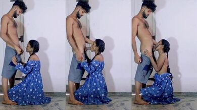 Sri Lankan Slut Sister Giving Hot Deep Blowjob To Brother Latest MMS