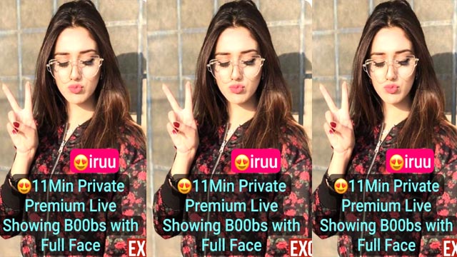 Model Iruu Most Exclusive Showing her Boobs Playing With Nipples – hotmaals