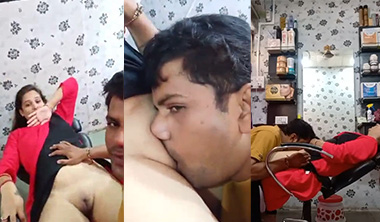 Sexy Couple Pussy Licking In Beauty Parlour Latest Porn